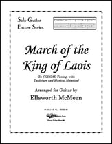 March of the King of Laois Guitar and Fretted sheet music cover